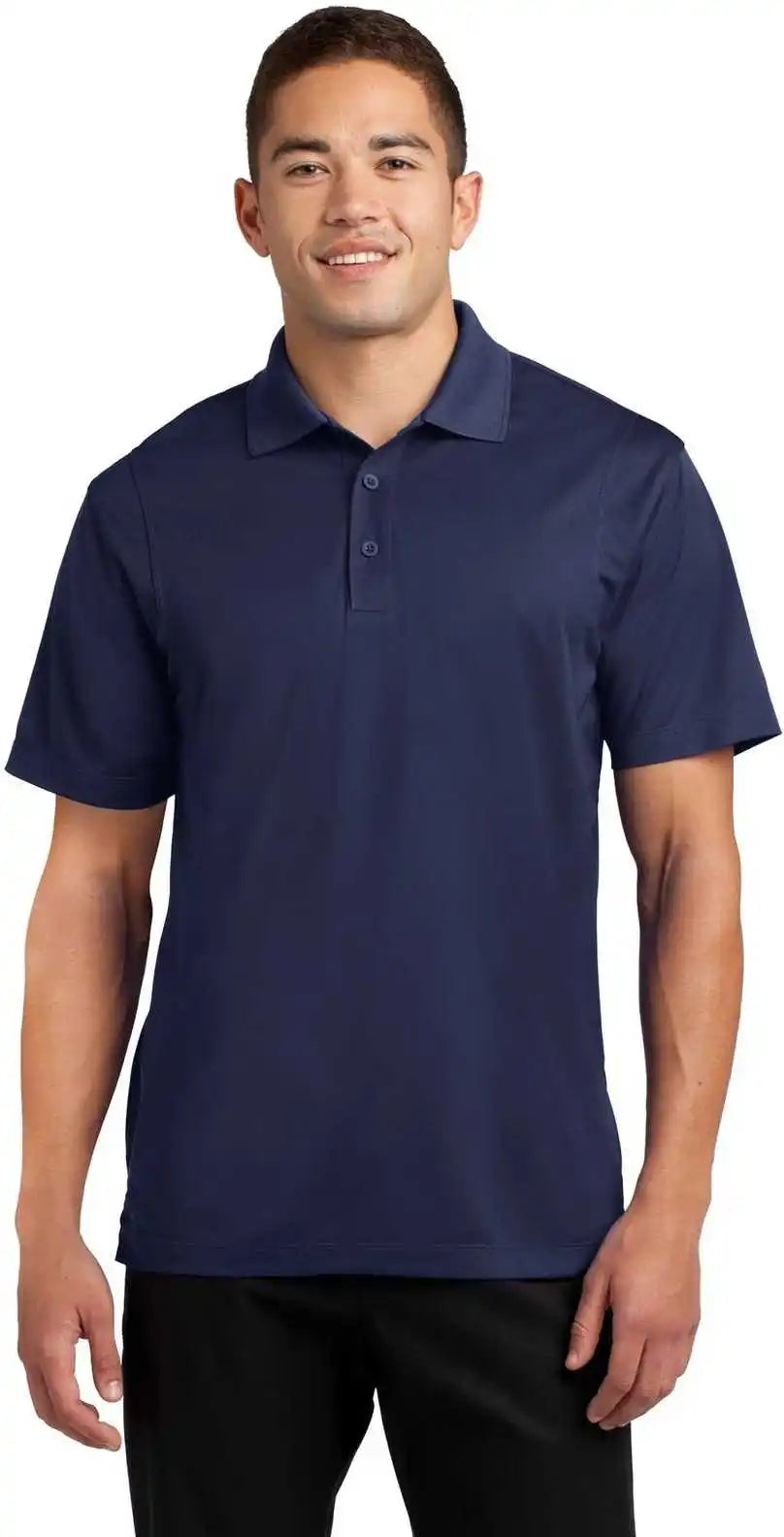 Sport-tek Tst650 Tall Micropique Sport-wick Polo - True Navy