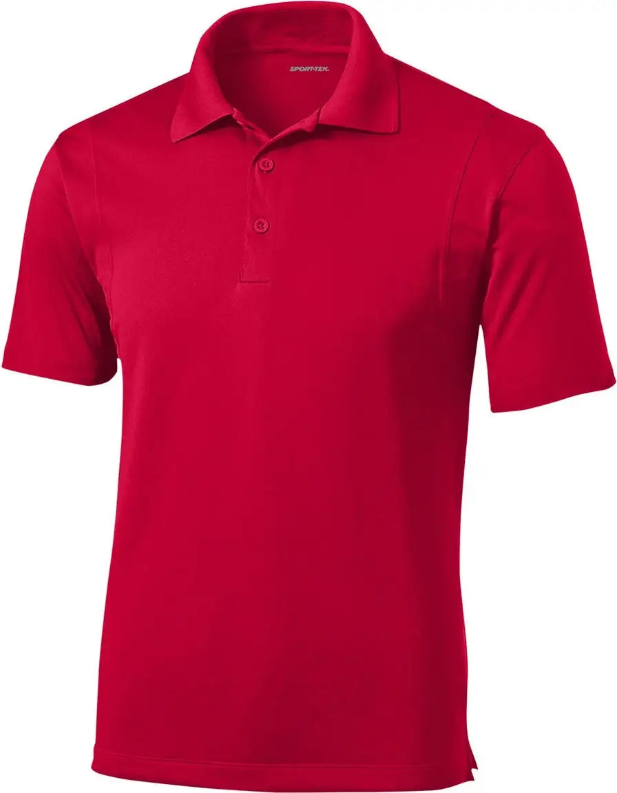 Sport-tek Tst650 Tall Micropique Sport-wick Polo - Deep Red