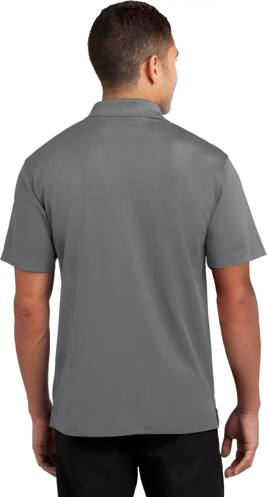 Sport-tek Tst650 Tall Micropique Sport-wick Polo - Gray Concrete