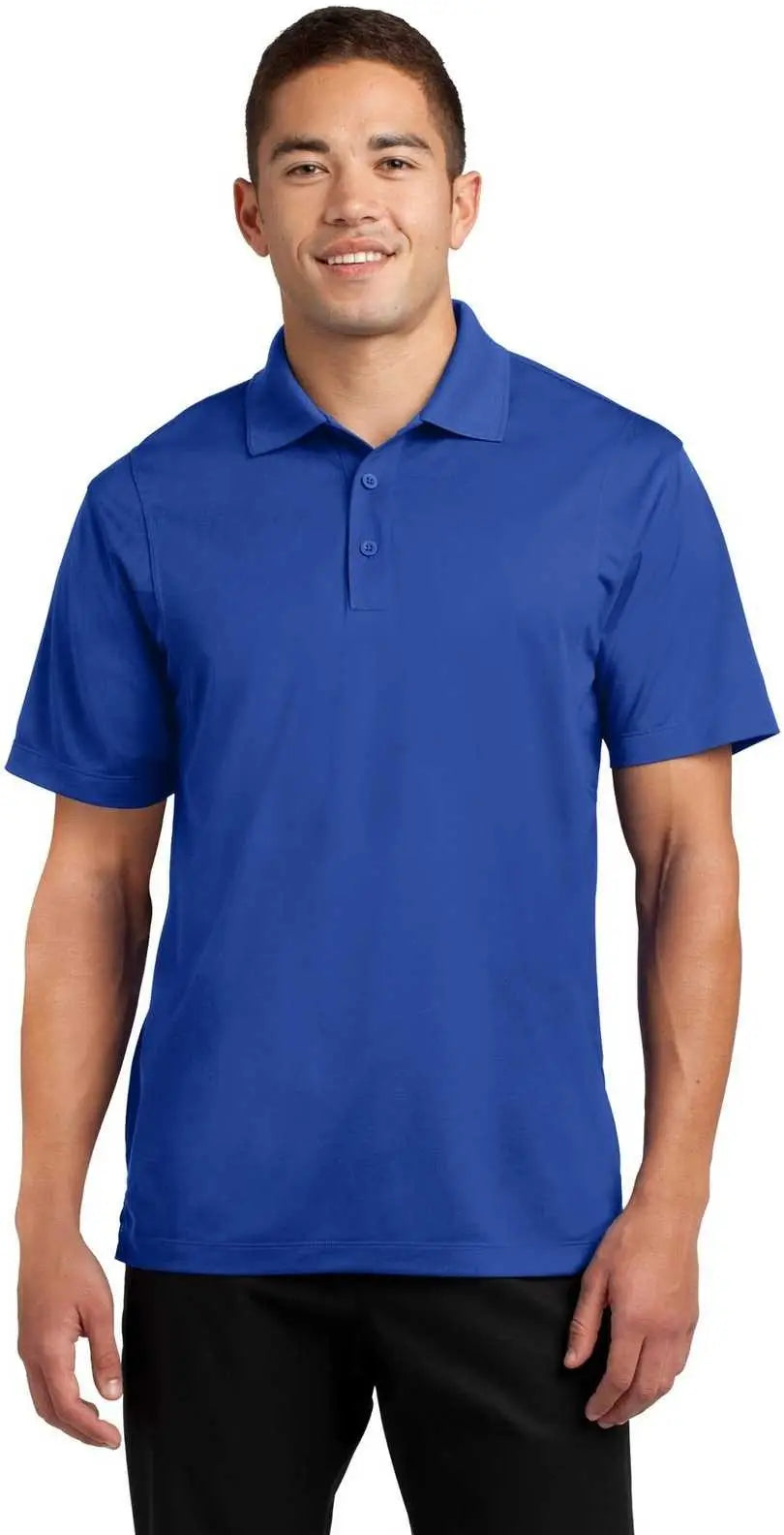Sport-tek Tst650 Tall Micropique Sport-wick Polo - True Royal