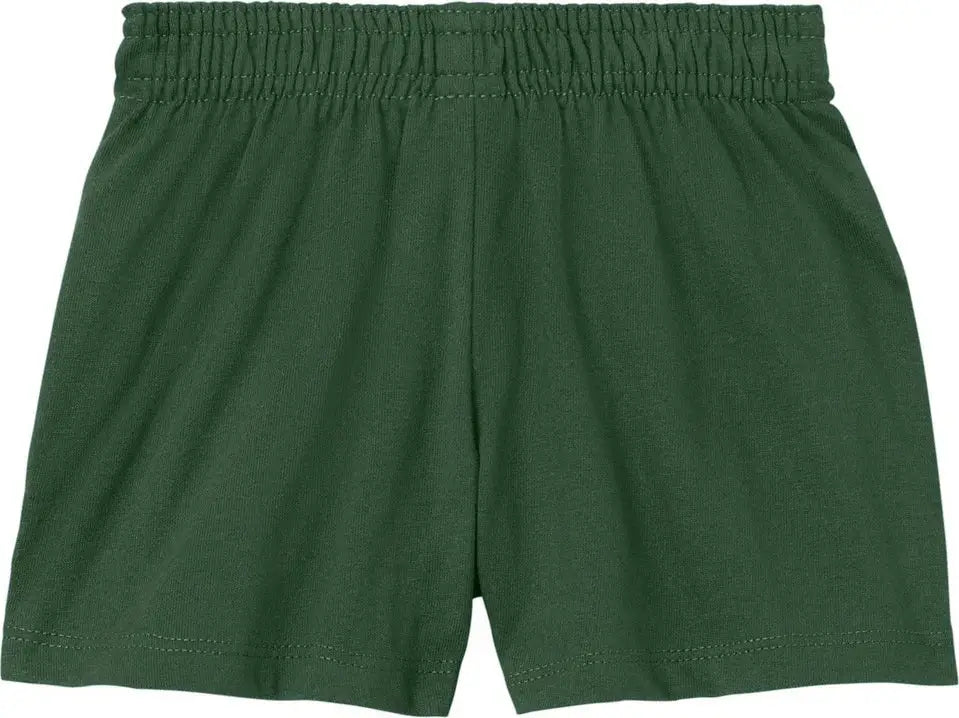 Sport-tek Ygst311 Girls Jersey Knit Squad Short - Forest Green