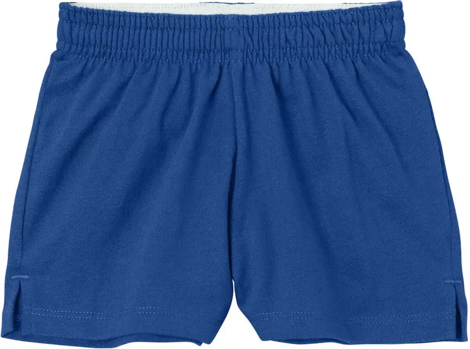 Sport-tek Ygst311 Girls Jersey Knit Squad Short - True Royal