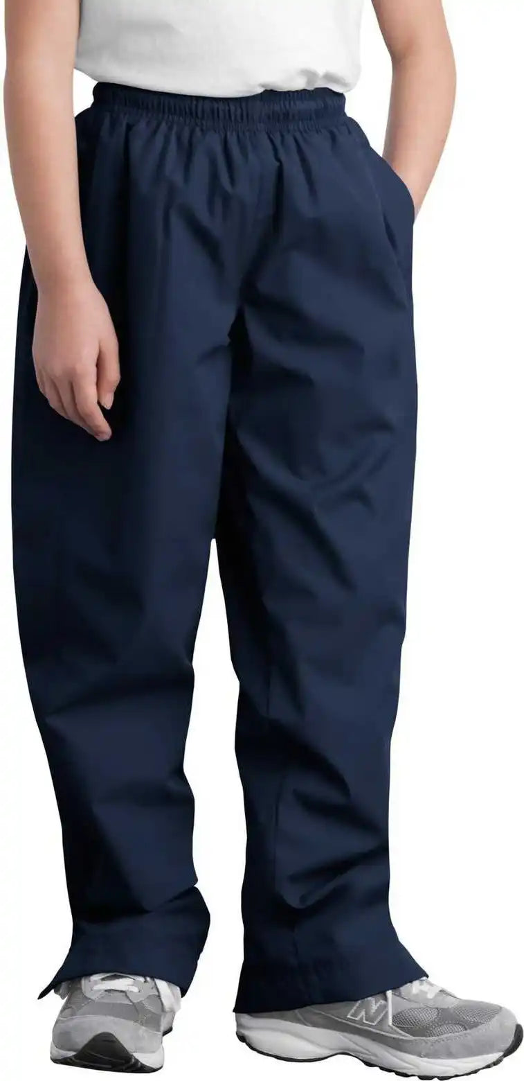 Sport-tek Ypst74 Youth Wind Pant - True Navy