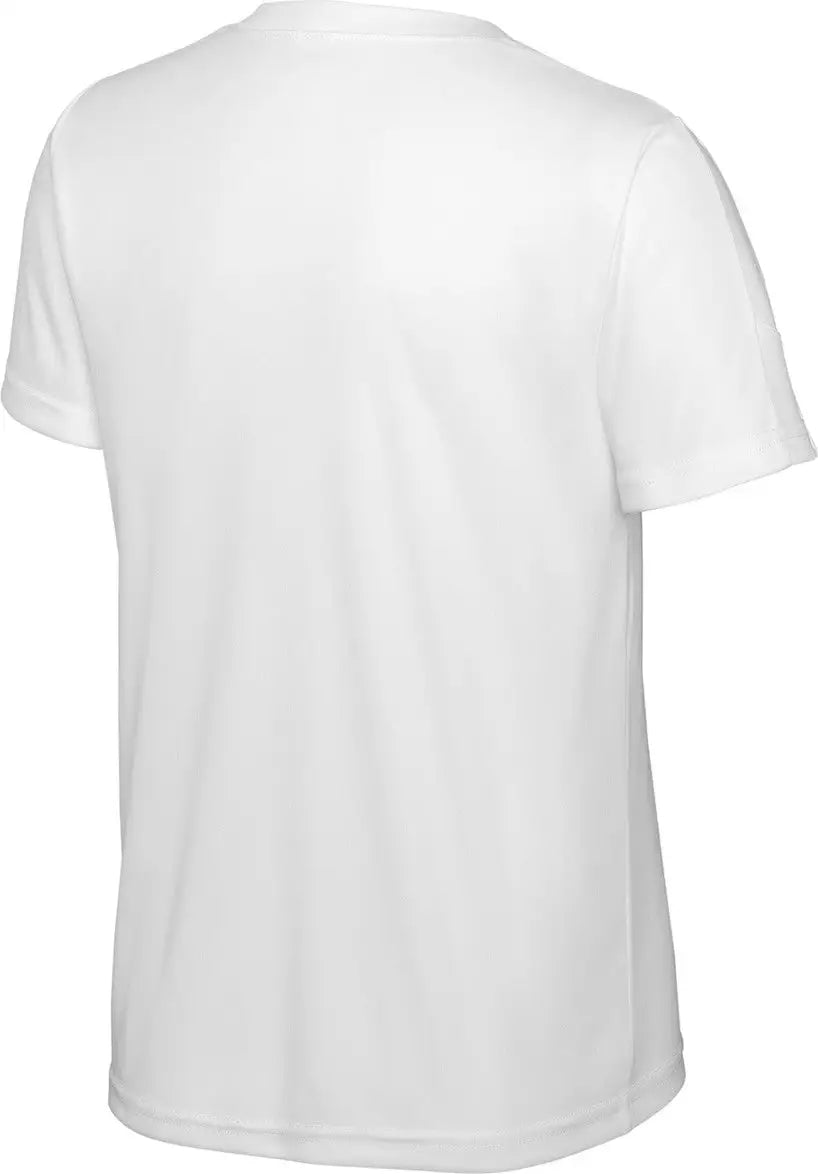 Sport-tek Yst100 Youth Competitor United Crew - White