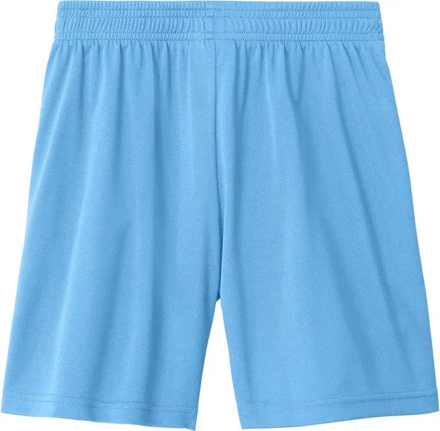 Sport-tek Yst103 Youth Competitor United 5’’ Short - Carolina Blue White