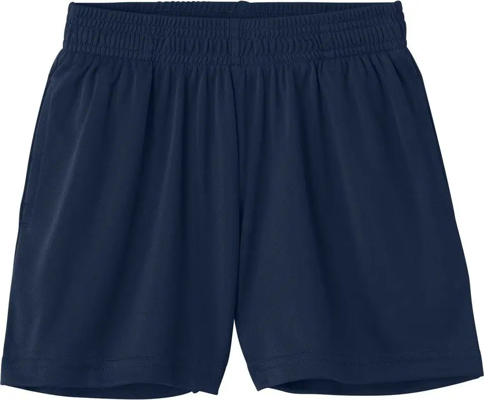 Sport-tek Yst349p Youth Posicharge Competitor 5’’ Pocketed Short - True Navy