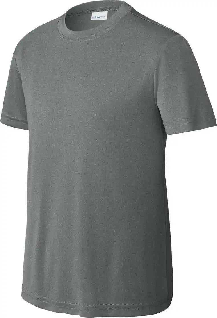 Sport Tek Yst350 Youth Posicharge Competitor Tee Iron Grey Heather