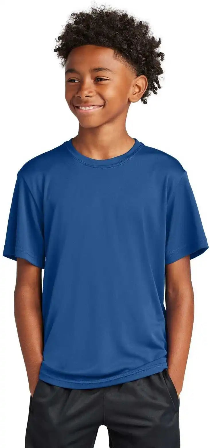 Sport Tek Yst350 Youth Posicharge Competitor Tee Royal