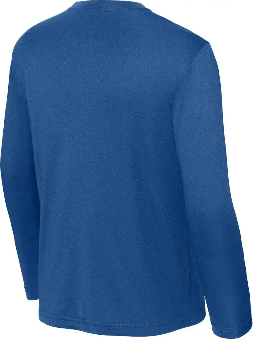 Sport-tek Yst350ls Youth Long Sleeve Posicharge Competitor Tee - Royal