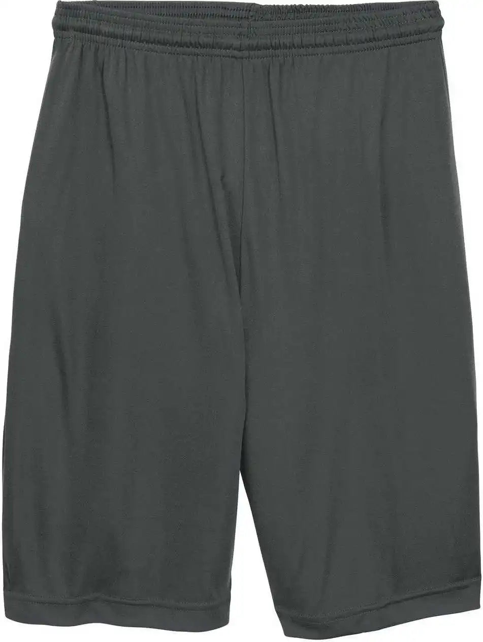 Sport Tek Yst355 Youth Posicharge Competitor Short Iron Gray