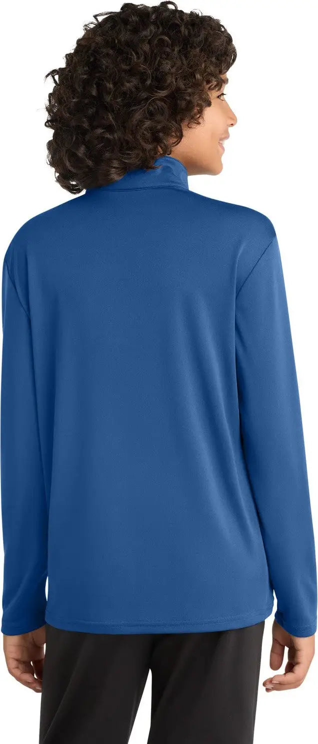 Sport-tek Yst357 Youth Posicharge Competitor 1/4-zip Pullover - Royal
