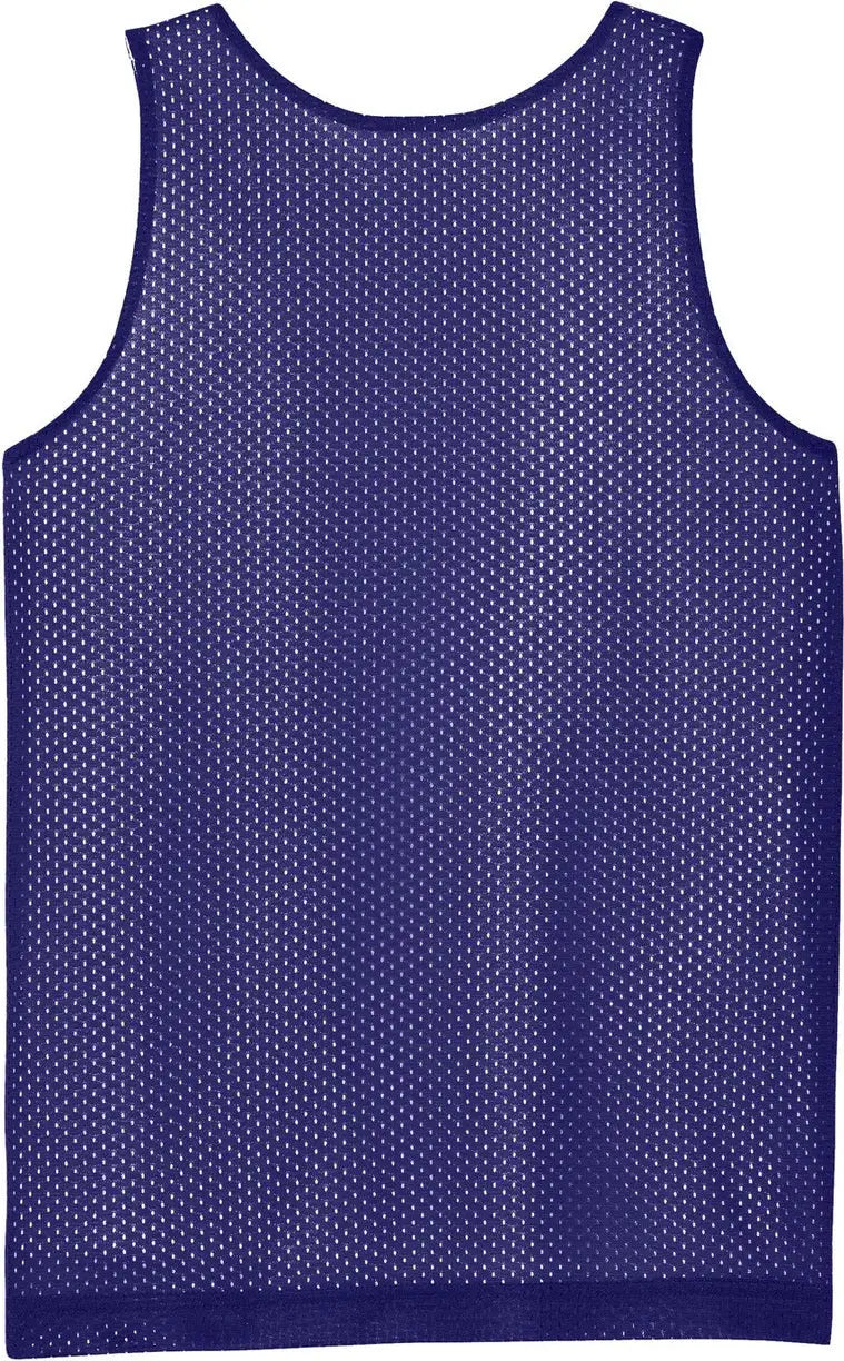 Sport-tek Yst5000 Youth Posicharge Reversible Mesh Tank - Purple White