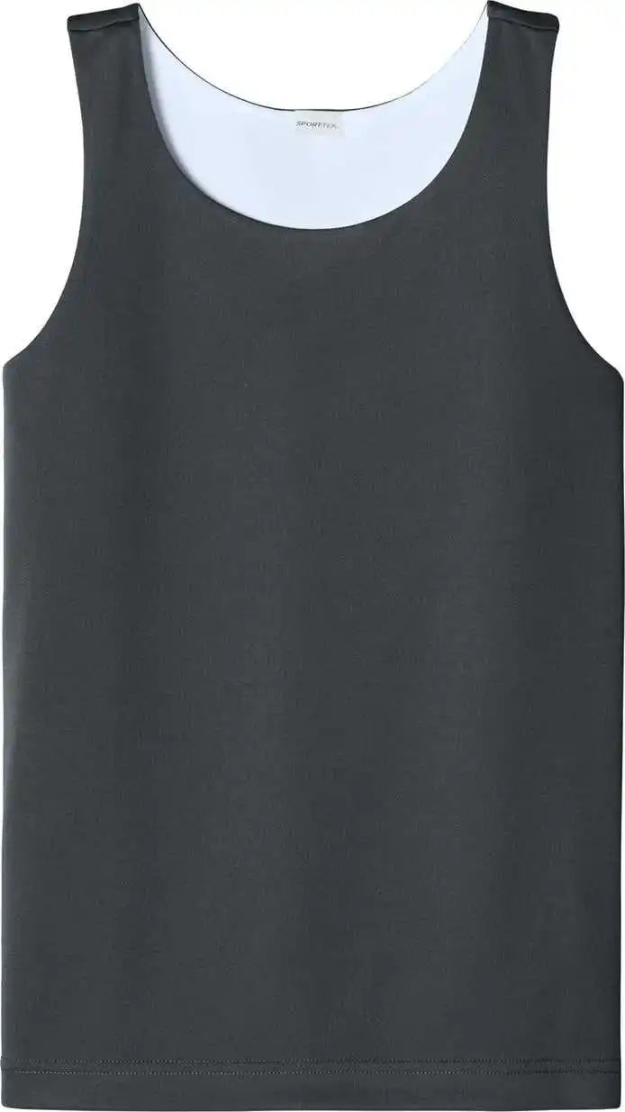 Sport Tek Yst551 Youth Posicharge Competitor Rev Tank Irgy/white
