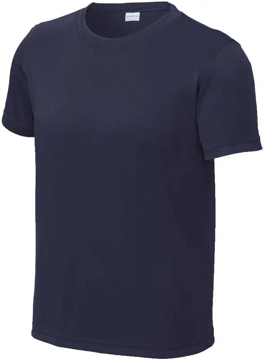 Sport Tek Yst720 Youth Posicharge Re Compete Tee True Navy