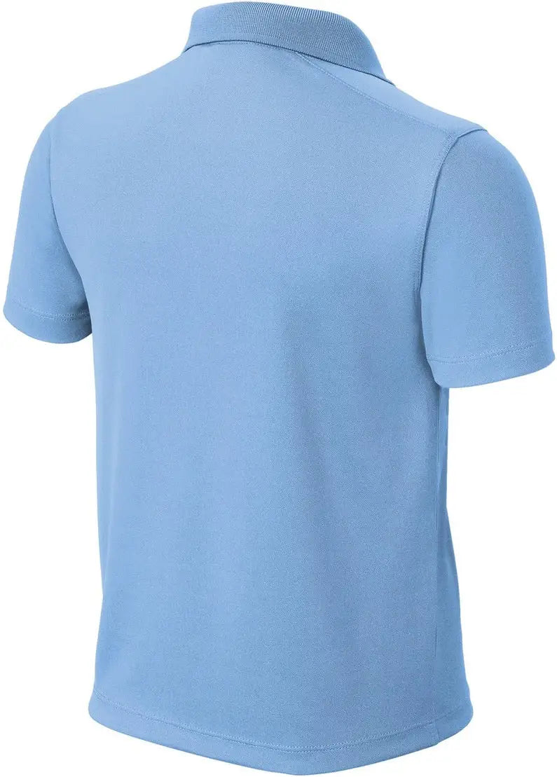 Sport-tek Yst740 Youth Uv Micropique Polo - Carolina Blue