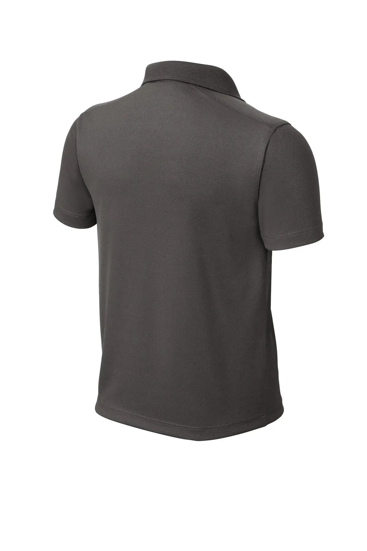 Sport-tek Yst740 Youth Uv Micropique Polo - Graphite
