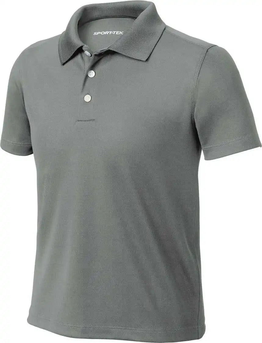 Sport Tek Yst740 Youth Uv Micropique Polo Gyconcrete