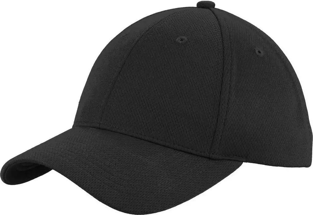 Sport-tek Ystc26 Youth Posicharge Racermesh Cap - Black - one Size Fits Most