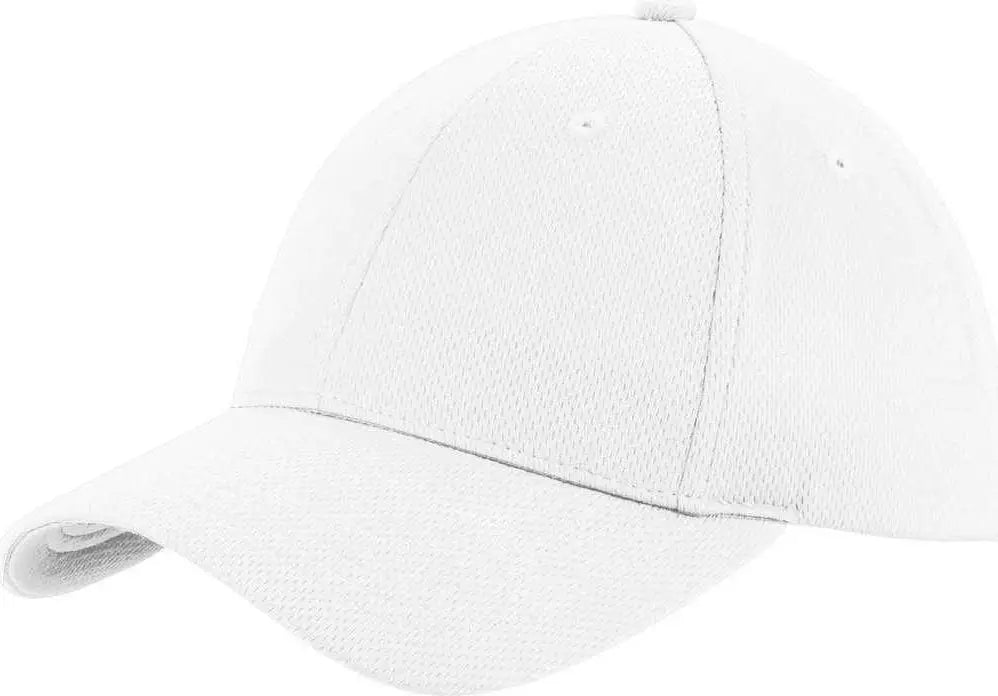 Sport-tek Ystc26 Youth Posicharge Racermesh Cap - White - one Size Fits Most