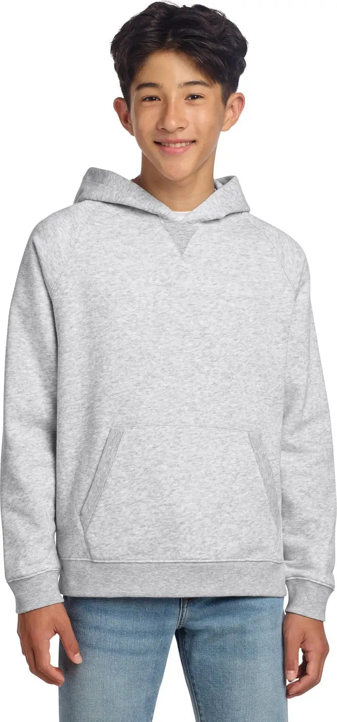Sport-tek Ystf200 Youth Drive Fleece Pullover Hoodie - Athletic Heather - Xs