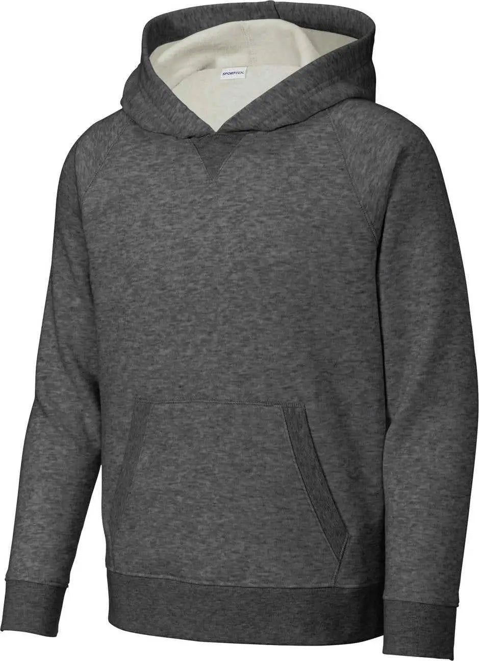 Sport-tek Ystf200 Youth Drive Fleece Pullover Hoodie - Graphite Heather