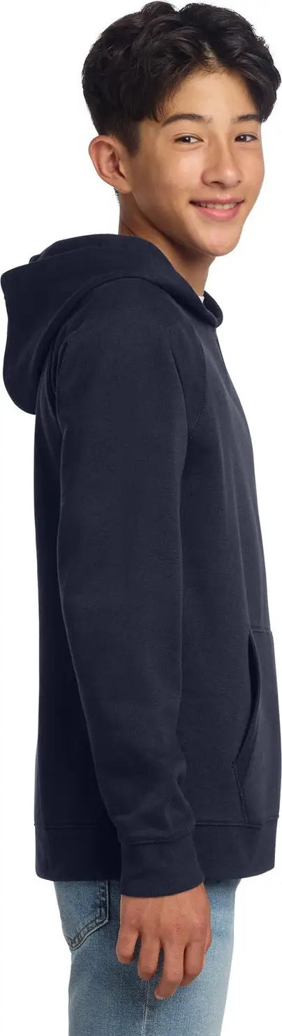Sport-tek Ystf200 Youth Drive Fleece Pullover Hoodie - True Navy