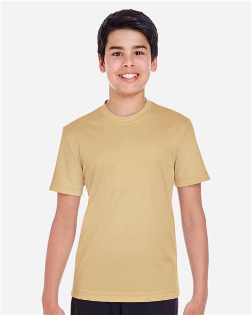 Sport Vegas Gold Youth Zone Performance T-Shirt - TT11Y