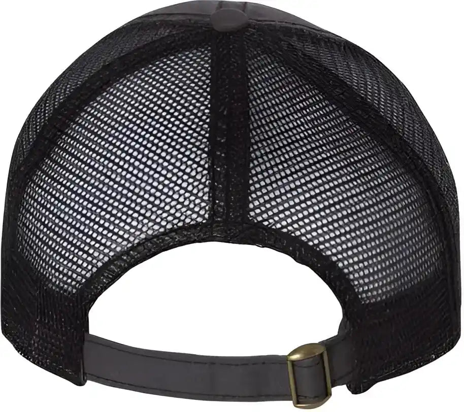 Sportsman 3150 Bounty Dirty-washed Mesh-back Cap - Charcoal Black - Dark Gray / 6 5/8’’ - 7 3/8’’