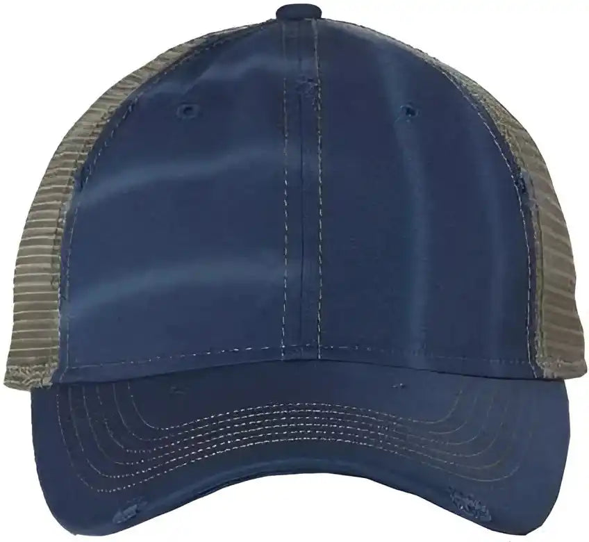 Sportsman 3150 Bounty Dirty-washed Mesh-back Cap - Ocean Sage - Navy / 6 5/8’’ - 7 3/8’’