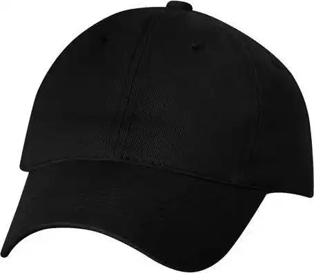 Sportsman 9610 Heavy Brushed Twill Unstructured Cap - Black - 6 5/8’’ - 7 3/8’’