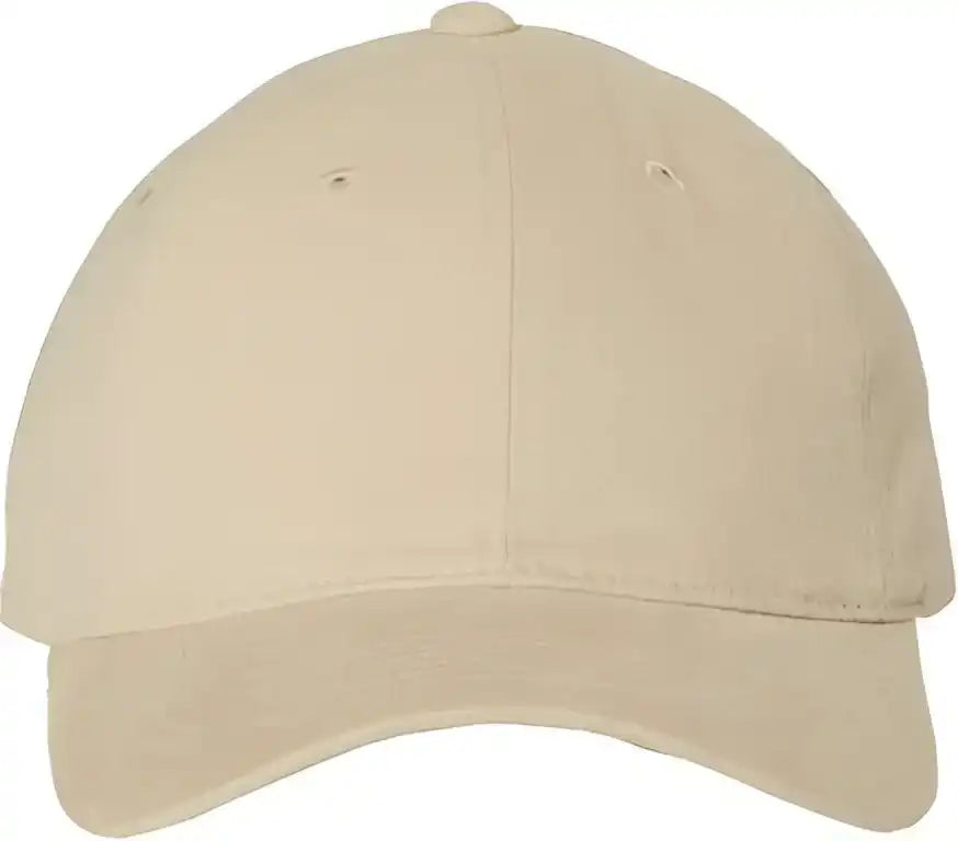 Sportsman 9610 Heavy Brushed Twill Unstructured Cap Khaki / 6 5/8’’ 7 3/8’’