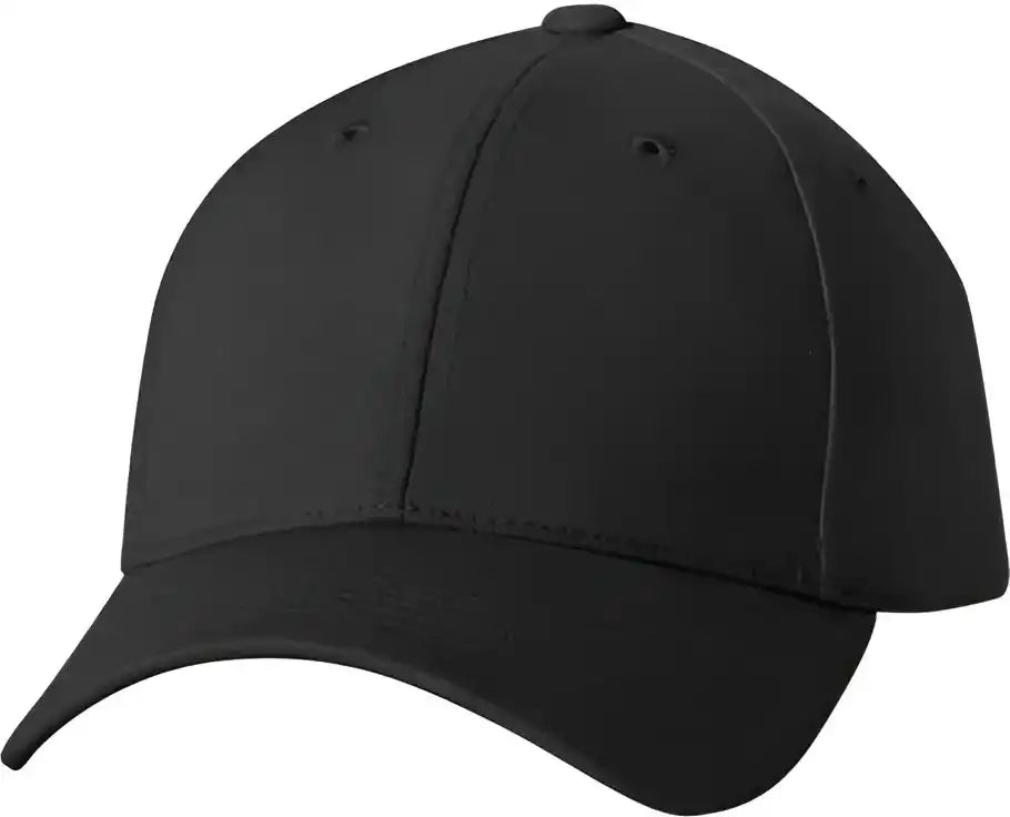 Sportsman 9910 Heavy Brushed Twill Structured Cap Black / 6 5/8’’ 7 3/8’’