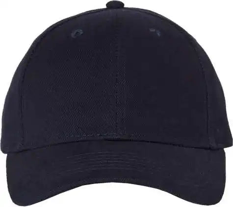 Sportsman 9910 Heavy Brushed Twill Structured Cap - Navy - 6 5/8’’ - 7 3/8’’