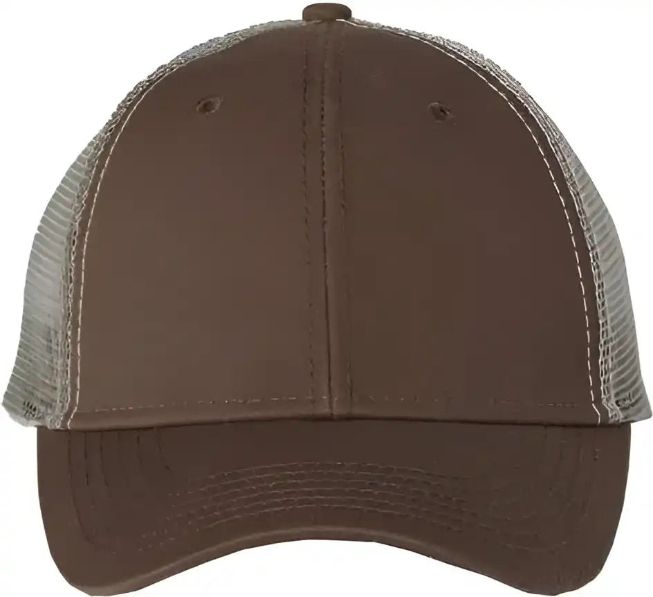 Sportsman Ah80 Bio-washed Trucker Cap - Brown Khaki - 6 5/8’’ - 7 3/8’’