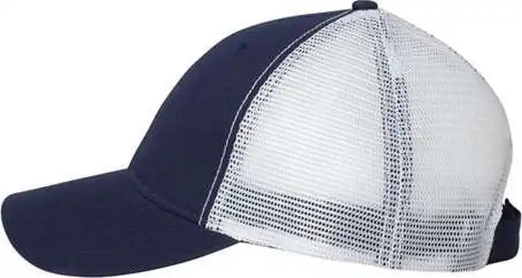 Sportsman Ah80 Bio-washed Trucker Cap - Navy White - 6 5/8’’ - 7 3/8’’
