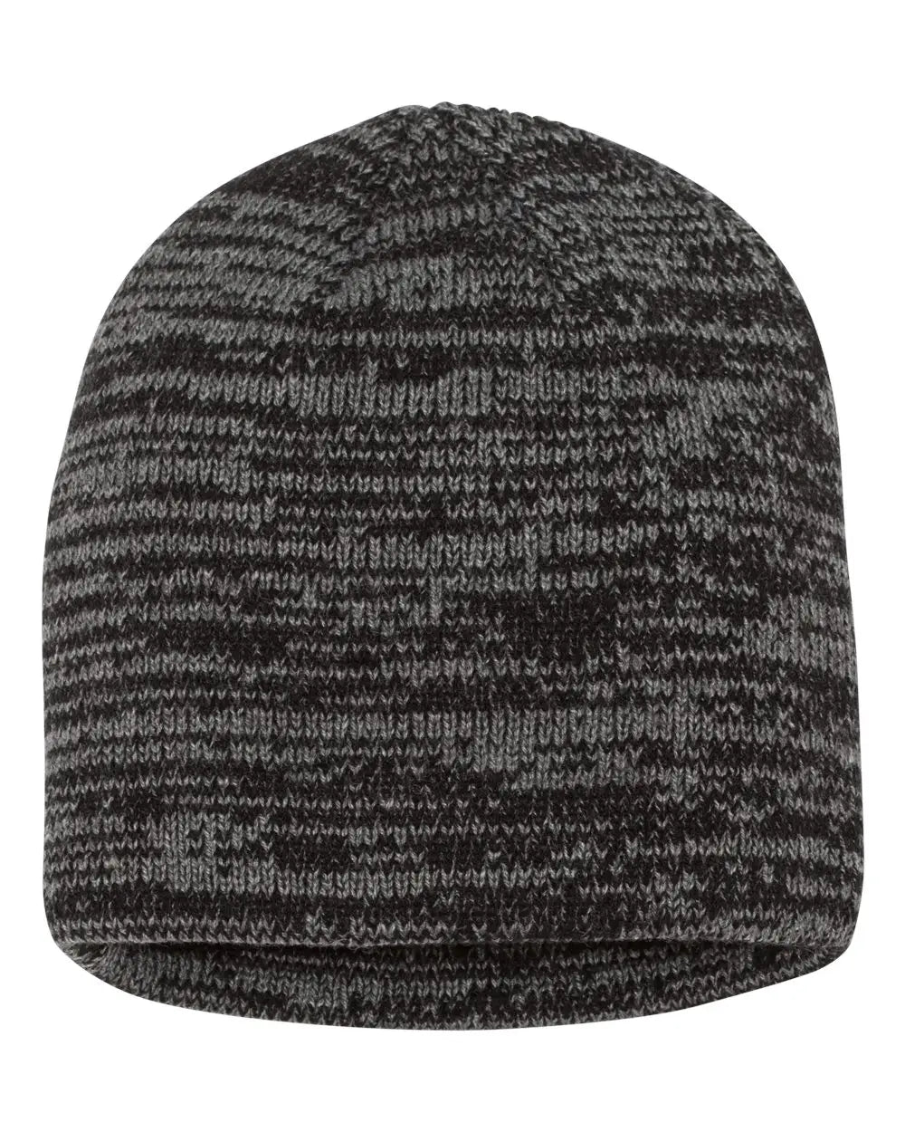 Sportsman Sp03 8’’ Marled Beanie - Black Dark Grey - Gray / one Size Fits Most