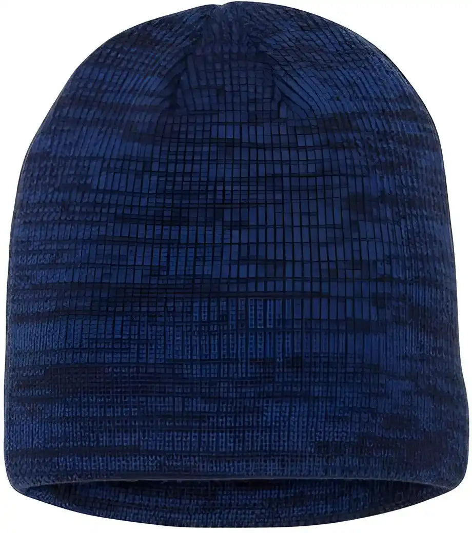 Sportsman Sp03 8’’ Marled Knit Beanie - Royal Navy - one Size Fits Most