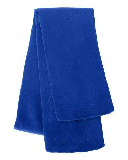 Sportsman Sp04 Knit Scarf - Royal - one Size Fits Most