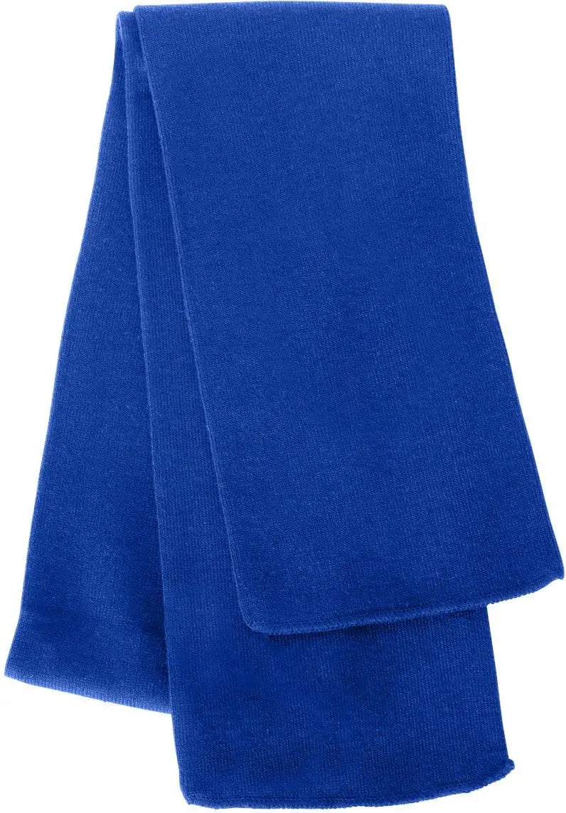 Sportsman Sp04 Knit Scarf - Royal - one Size Fits Most