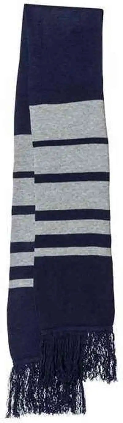 Sportsman Sp07 Soccer Scarf - Navy Heather Grey - Gray / one Size Fits Most