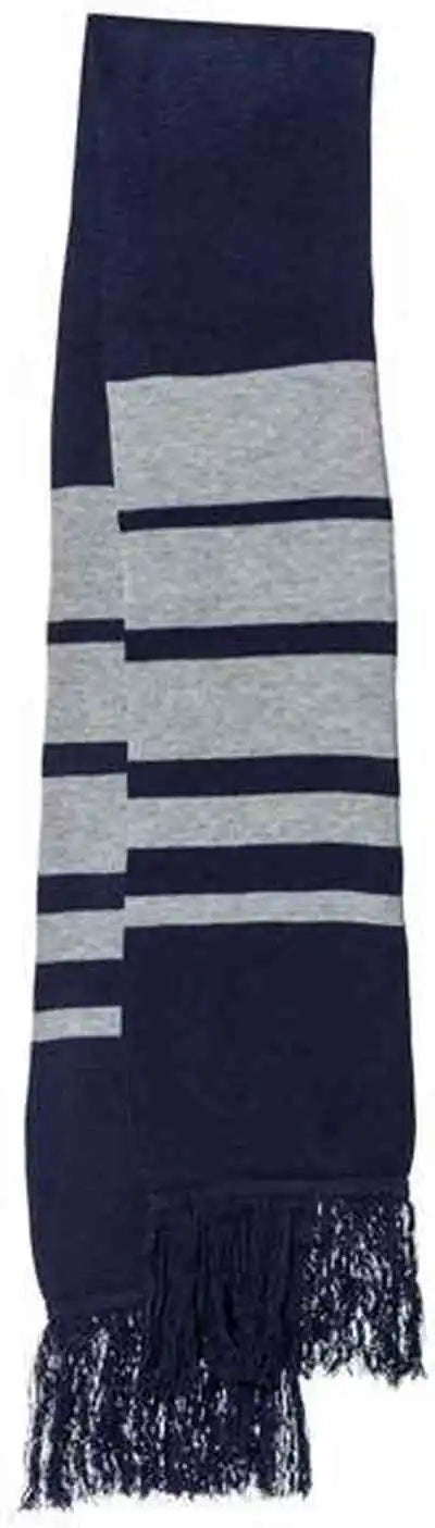 Sportsman Sp07 Soccer Scarf - Navy Heather Grey - Gray / one Size Fits Most