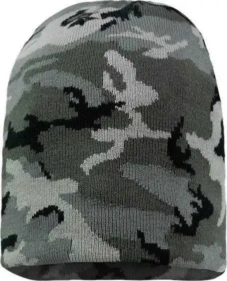 Sportsman Sp08 8’’ Beanie - Gray Camo - one Size Fits Most