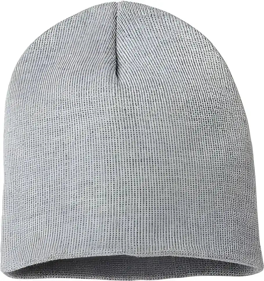 Sportsman Sp08 8’’ Knit Beanie Heather Grey Gray / one Size Fits Most