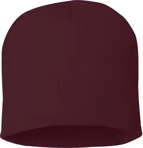 Sportsman Sp08 8’’ Knit Beanie - Maroon - one Size Fits Most