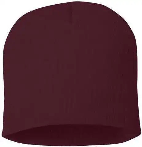 Sportsman Sp08 8’’ Knit Beanie - Maroon - one Size Fits Most