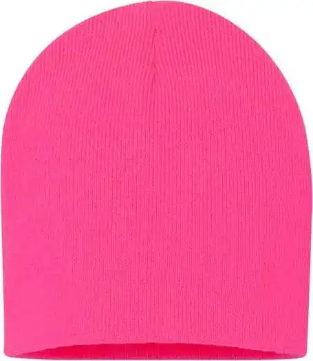 Sportsman Sp08 8’’ Knit Beanie Neon Pink / one Size Fits Most