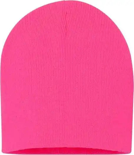 Sportsman Sp08 8’’ Knit Beanie Neon Pink / one Size Fits Most
