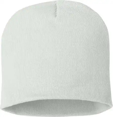 Sportsman Sp08 8’’ Knit Beanie - White - one Size Fits Most