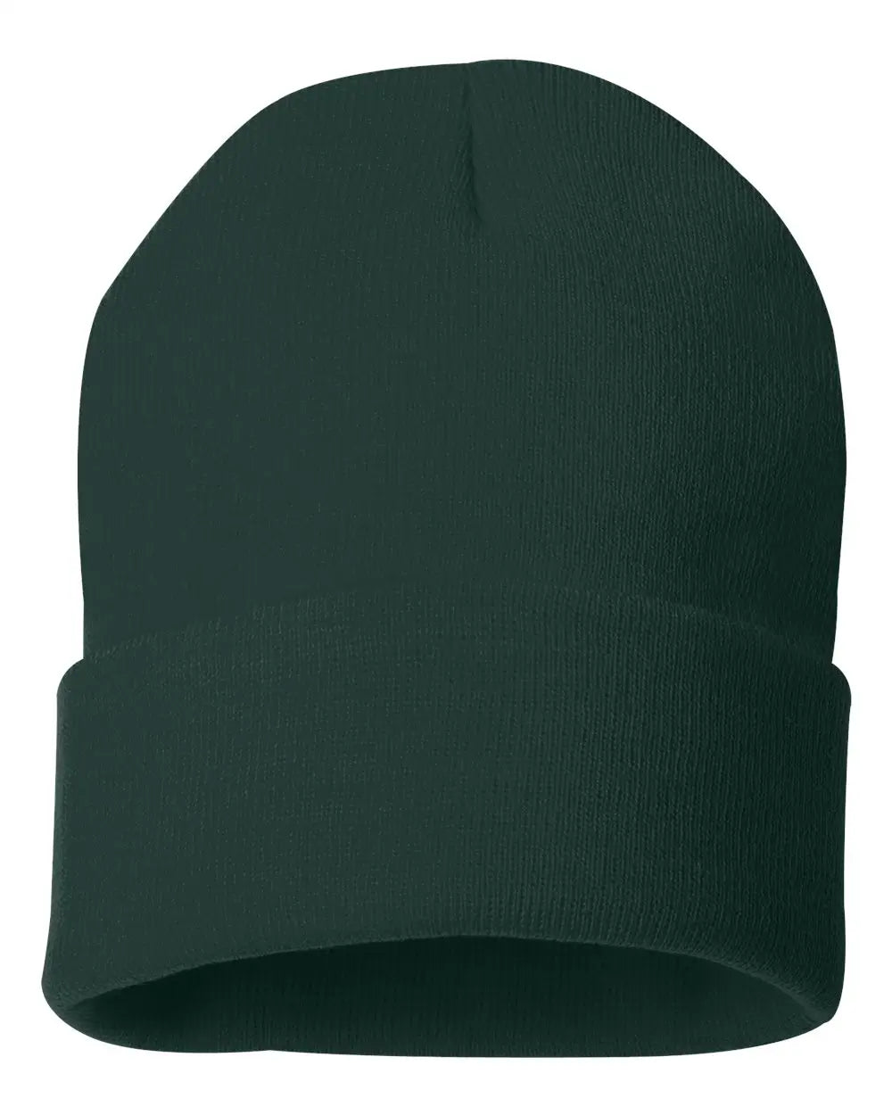 Sportsman Sp12 12’’ Solid Cuffed Beanie - Forest