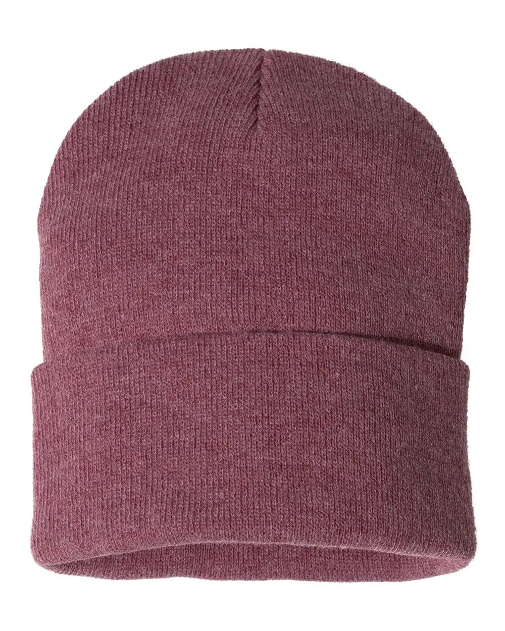 Sportsman Sp12 12’’ Solid Cuffed Beanie - Heather Cardinal